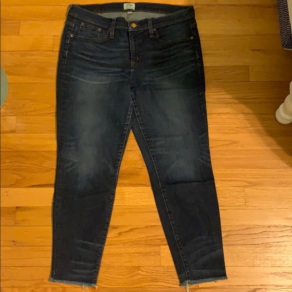 J. Crew petition toothpick jeans